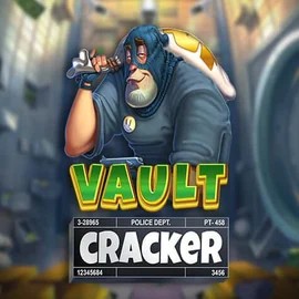 Vault Cracker logo by Red Tiger Gaming at Level up CasinoVault Cracker