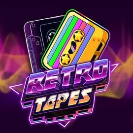 Logo of Retro Tapes from Push Gaming at Level up Casino