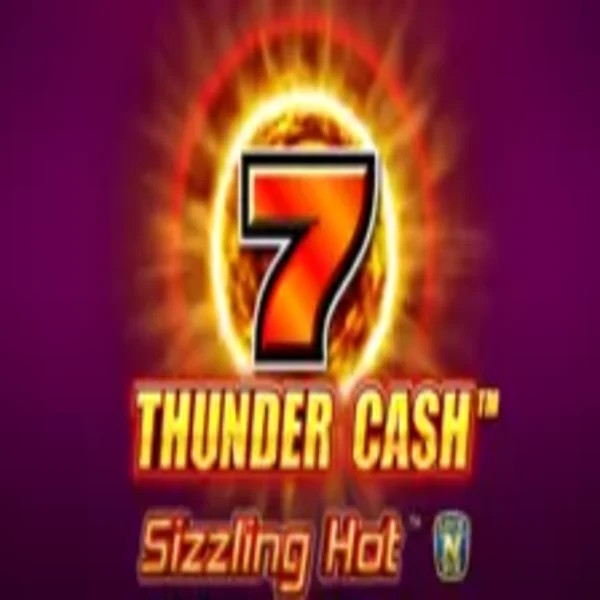 Thunder Cash Sizzling Hot logo by Novomatic at Level up Casino