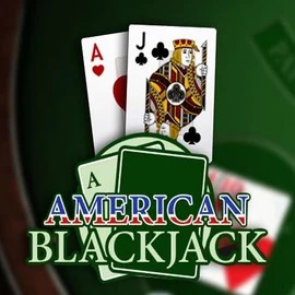 Logo of American Blackjack from Habanero at Level up Casino