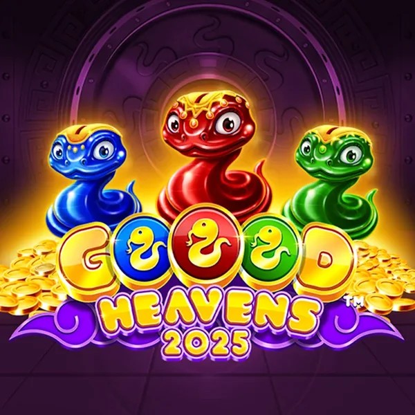 Goood Heavens game by Rarestone Gaming – logo hosted on Level up Casino