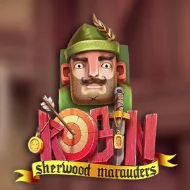 Robin Sherwood Marauders slot logo by Yggdrasil at Level up CasinoRobin Sherwood Marauders